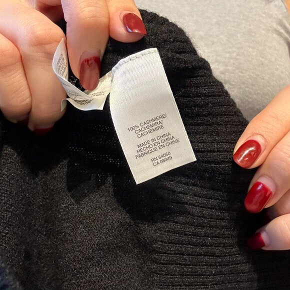 100% Cashmere Argyle Sweater - Picture 4 of 5